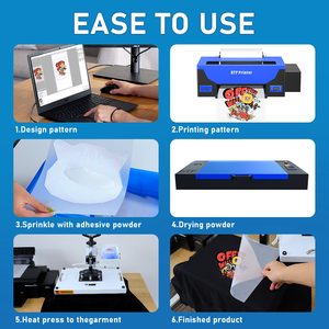 Impresora de Escritorio DTF L1800, Impresora A3 DTF, Máquina para Películas PET, Ideas para Pequeños Negocios de Camisetas - Product Image 4
