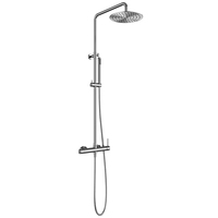 Ensemble de mitigeur de douche pluie en acier inoxydable 316 sans plomb de l'usine de Kaiping, avec pommeau de douche pluie pour salle de bain moderne