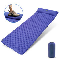 Hamac gonflable de randonnée en tissu élastique, isolé en TPU, 4 saisons, imperméable, sac de couchage pliable ultra léger, personnalisé