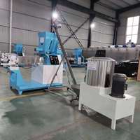Ligne automatique de production d'aliments secs pour animaux de compagnie de 200kg Machine de traitement de croquettes pour aliments pour chiens