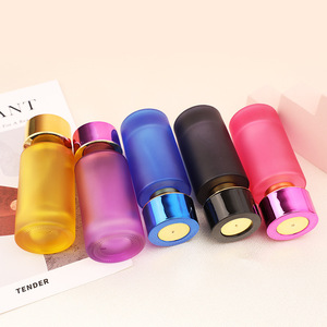 Botellas de suero para el cuidado de la piel con aceite esencial ámbar plano de 50ml con tapón de rosca <span class=keywords><strong>y</strong></span> cuentagotas de pipeta para difusor <span class=keywords><strong>y</strong></span> <span class=keywords><strong>embalaje</strong></span> - Product Image 5