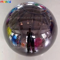 Ballon miroir gonflable publicitaire, grande boule disco, ballon disco brillant gonflable personnalisé, décoration pour mariage, fête, scène, événement