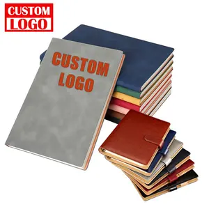 Perlengkapan sekolah murah Notebook Custom Printed Logo Blank Notepad Custom Planner Agenda 2024