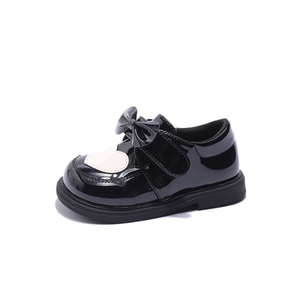 Zapatos de Vestir con Lazo y Suela de Goma para Niñas, Diseño de Princesa con Corazón, Novedad de Primavera - Product Image 6