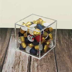 Caja de almacenamiento de cápsulas de café acrílica, estante para Dolce Gusto Nespresso, máquina de café a juego para el hogar - Product Image 4