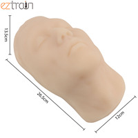 Modelo de Entrenamiento para Inyecciones Faciales, Cabeza de Maniquí Masculino de Silicona con Huesos Simulados, Entrenamiento Médico, Práctica de Botox