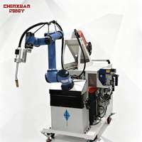 Chariot de soudage collaboratif mobile pour soudage MIG MAG TIG, poste de travail cobot compact, flexible et intégré