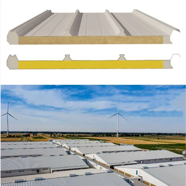 Facile installare pannelli Sandwich per tetto dedicati fotovoltaici da 50-100mm pannelli Sandwich per fabbriche