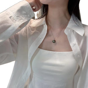 Exquisito Collar Largo de 70 cm, Plata de Ley, Perlas Barrocas de Agua Dulce, Pequeñas Barras de Plata, Perlas Mixtas, Pendientes Colgantes Finos - Product Image 5