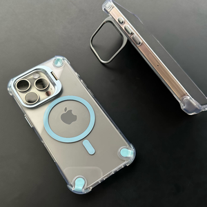 เคสโทรศัพท์แบบมี Airbag Lens Bracket สำหรับ iPhone 18ProMax 17 16 15 14 13 Air Plus Pro Max ป้องกันการกระแทกสี่มุม - Product Image 3