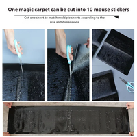 Piège à colle super pliable de grande taille pour une élimination efficace des souris et des rats, planche répulsive pour souris d'intérieur solide