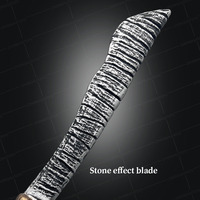 Espada de juguete masónica de plástico al por mayor con mango texturizado, espada de plástico estilo Gladius medieval de fantasía para cosplay