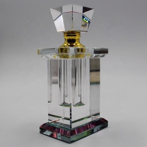 Botella de aceite esencial de Perfume de cristal K9 cuadrada, elegante, de lujo, para <span class=keywords><strong>aniversario</strong></span> de boda, 3ml, 6ml, 12ml - Product Image 3