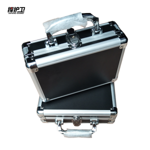 Caja de <span class=keywords><strong>herramientas</strong></span> de barbero portátil profesional de fábrica de maletín de aluminio DIY - Product Image 1