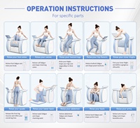 Appareil de massage corporel amincissant OEM ODM à rouleaux internes pour drainage lymphatique, soulagement musculaire et fitness des jambes