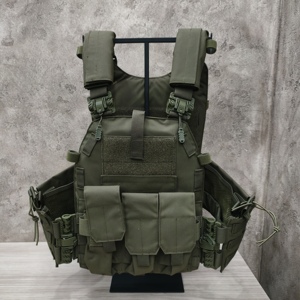 <span class=keywords><strong>Gilet</strong></span> tactique (à libération rapide) pour hommes, respirant, léger, modulaire, avec système Molle, multi-poches, <span class=keywords><strong>gilet</strong></span> utilitaire d'entraînement - Product Image 1