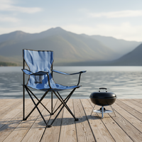 Chaise pliante d'extérieur pour le camping, chaise de camping