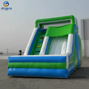 中国优质充气滑梯大型水上滑梯定制
