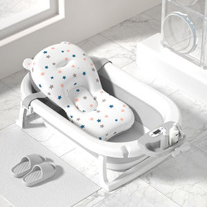 <span class=keywords><strong>Kit</strong></span> de <span class=keywords><strong>Baño</strong></span> de Lujo para Bebés con Almohadilla Antideslizante y Vaso de Enjuague, Fácil de Limpiar, Juego de Regalo Todo en Uno - Product Image 5