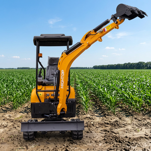 Mini Excavadora Compacta con Orugas Retráctiles de 970 mm a 1270 mm para Trabajos en Espacios Reducidos, Jardín y Patio, Color Personalizado, OEM, ODM - Product Image 1
