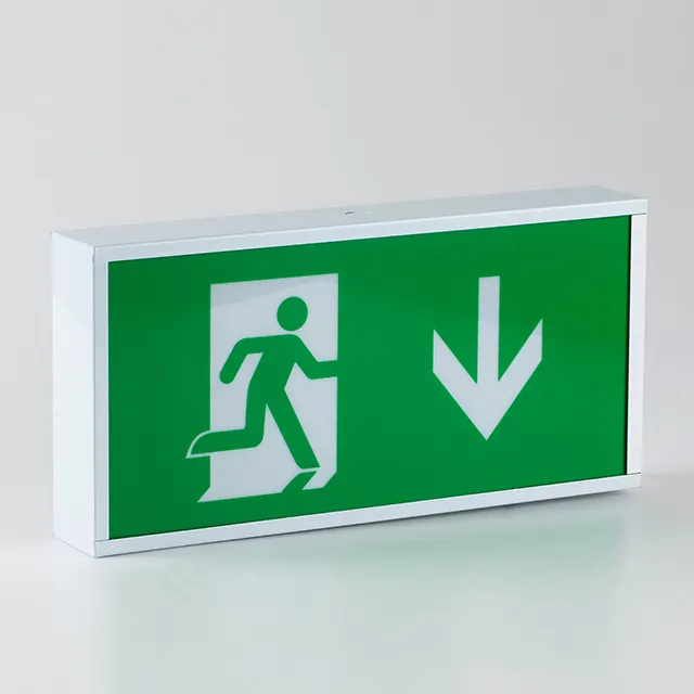 LED Emergency Exit Box Lights Combo With CE/ROHS