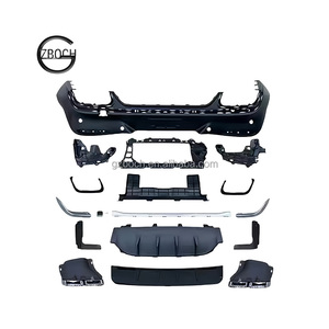 Diffusore Posteriore X254 per Mercedes Benz 2023+ GLC Coupé <span class=keywords><strong>200</strong></span> 260 300 Facelift GLC63 AMG, Kit Carrozzeria con Punte Diffusore per Paraurti Posteriore - Product Image 2