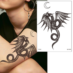 Tatouages semi-permanents réalistes en forme de fleurs pour femmes et hommes, visage, <span class=keywords><strong>bras</strong></span>, corps, écologiques, imperméables, papier sexy, tenue de 2 semaines, ne se décolore pas - Product Image 3