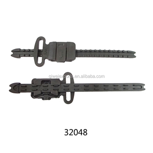 Hebilla Ajustable de Plástico para Gorra con Cierre de Cremallera de 6 cm, Correa de Alambre Ajustable, Clip 32048 - Product Image 1