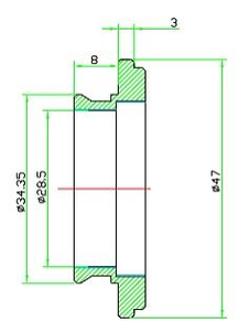 ライカ顕微鏡用のベストスコープBCF-Leica0.5xアダプターは、Cマウントカメラをライカ顕微鏡に接続します - Product Image 3