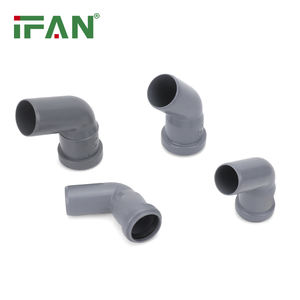 IFAN Semua Ukuran Fitting Pembuangan Air Plastik Halus Fitting Pvc-U Fitting Y Tee Pvc Pipa dan Fitting Dengan Sambungan Cincin Karet - Product Image 3