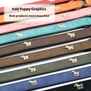 Collar de Cuero Suave para Perros Pequeños, Medianos y Grandes, Correa para el Cuello, Correa para Pasear y Entrenar Perros - Product Image 4