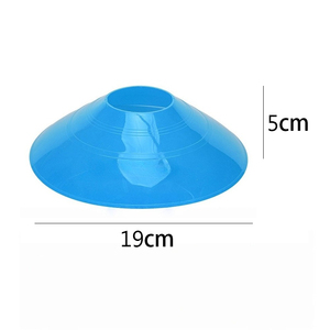 Conos <span class=keywords><strong>de</strong></span> Entrenamiento <span class=keywords><strong>de</strong></span> Fútbol <span class=keywords><strong>de</strong></span> 19 cm, Marcadores Planos <span class=keywords><strong>de</strong></span> 30 g, PE Duradero para Equipamiento <span class=keywords><strong>de</strong></span> Entrenamiento <span class=keywords><strong>de</strong></span> Fútbol, Exclusivo para Supermercados al por Mayor - Product Image 2