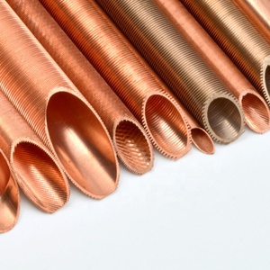 Machine automatique <span class=keywords><strong>de</strong></span> fabrication <span class=keywords><strong>de</strong></span> tubes à ailettes filetés en aluminium et en cuivre, tube à ailettes basses en spirale extrudé, échangeur <span class=keywords><strong>de</strong></span> chaleur pour radiateur - Product Image 6