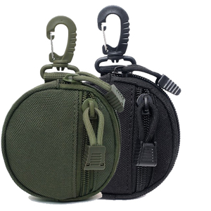 Pochette à accessoires multi-usages pour hommes et femmes, tissu Oxford 600d, imperméable, respirant, avec mousqueton - Product Image 4