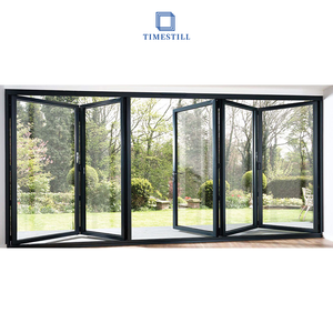 Thiết kế hiện đại nhôm gấp cửa cho gazebos và sunrooms rỗng Kính Bifold ngoài trời Patio gấp cửa - Product Image 6