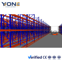 Estantería de Almacenamiento Modular para Paletas con Acceso para Montacargas para Grandes Centros Logísticos