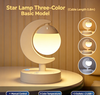 Nouvelle lampe de table d'ambiance romantique, lampe de chevet de luxe pour chambre à coucher, veilleuse haut de gamme pour la protection des yeux