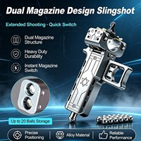 Tirachinas de Précision Semi-Automatique avec Chargeur Double en Alliage d'Aluminium CNC GS272 V5 pour la Pratique de Tir sur Cible en Extérieur
