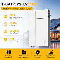 Système de stockage d'énergie solaire domestique Solax Triple Power T-BAT-SYS-LV D150 15kWh LiFePO4 avec décharge de crête de 310A