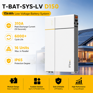 Sistema de Almacenamiento de Energía Solar para el Hogar <span class=keywords><strong>Solax</strong></span> Triple Power T-BAT-SYS-LV D150, Batería LiFePO4 de 15 kWh, Descarga Pico de 310 A - Product Image 2