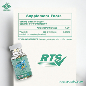 Cápsulas Blandas de Vitamina E Natural de 800 UI, D-Alfa Tocoferilo, Apoyo Nutricional para Habitantes Urbanos, Envío Inmediato - Product Image 5