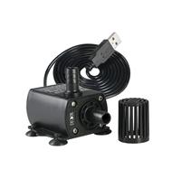 Pompe submersible miniature portable de haute qualité alimentée par USB pour fontaine artisanale, distributeur d'eau pour animaux de compagnie, pompe hydroponique – Direct Usine