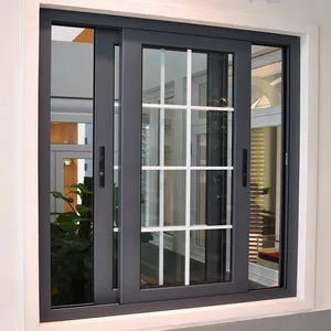 Customized Modern Horricane Impact Villa Door Aluminum Framed Folding Glass Doors