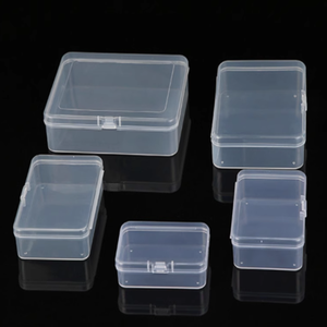 Bán buôn rõ ràng <span class=keywords><strong>PP</strong></span> hộp nhựa trong suốt để lưu trữ rỗng chơi thẻ trường hợp cho các mặt hàng nhỏ Thủ công mỹ nghệ đóng gói quà tặng - Product Image 2