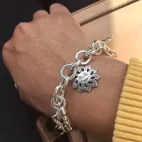 Bracelet chaîne en acier inoxydable punk fait main EManco, bijoux de mode, cadeau pour femme, fête d'anniversaire, dropshipping, vente en gros