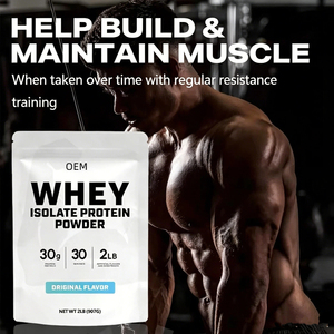 OEM Private Label Whey Protein Powder for <b>Athletes</b>, High Protein Supplement <b>Supporting</b> Strength and Performance - Product Image 3