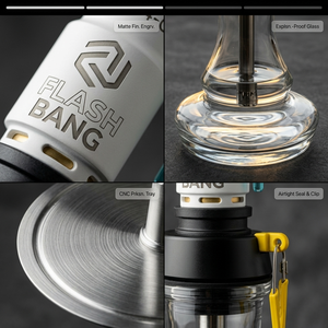 Chicha Designer 2025 la plus vendue, Narguilé Flash Bang, Chicha Portable, Chicha Moderne - Product Image 4