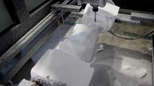 BD-1221 4축 갠트리형 CNC 회전 조각기 폼 우드용 1200x2100mm 대형 포맷 가공 센터 고속 - Product Image 5