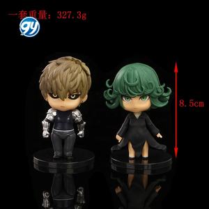 5 Pcs One Punch Man Figure Set B Style Saitama Genos <span class=keywords><strong>Garou</strong></span> Anime Statue Cake Topper - Product Image 2