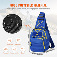 Sac à bandoulière tactique personnalisé AYPPRO, sac de poitrine urbain en nylon imperméable, sac à bandoulière modulaire MOLLE OEM/ODM, sac à bandoulière portable